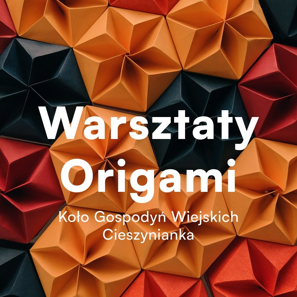 Warsztaty origami – Koło Gospodyń Wiejskich „Cieszynianka”