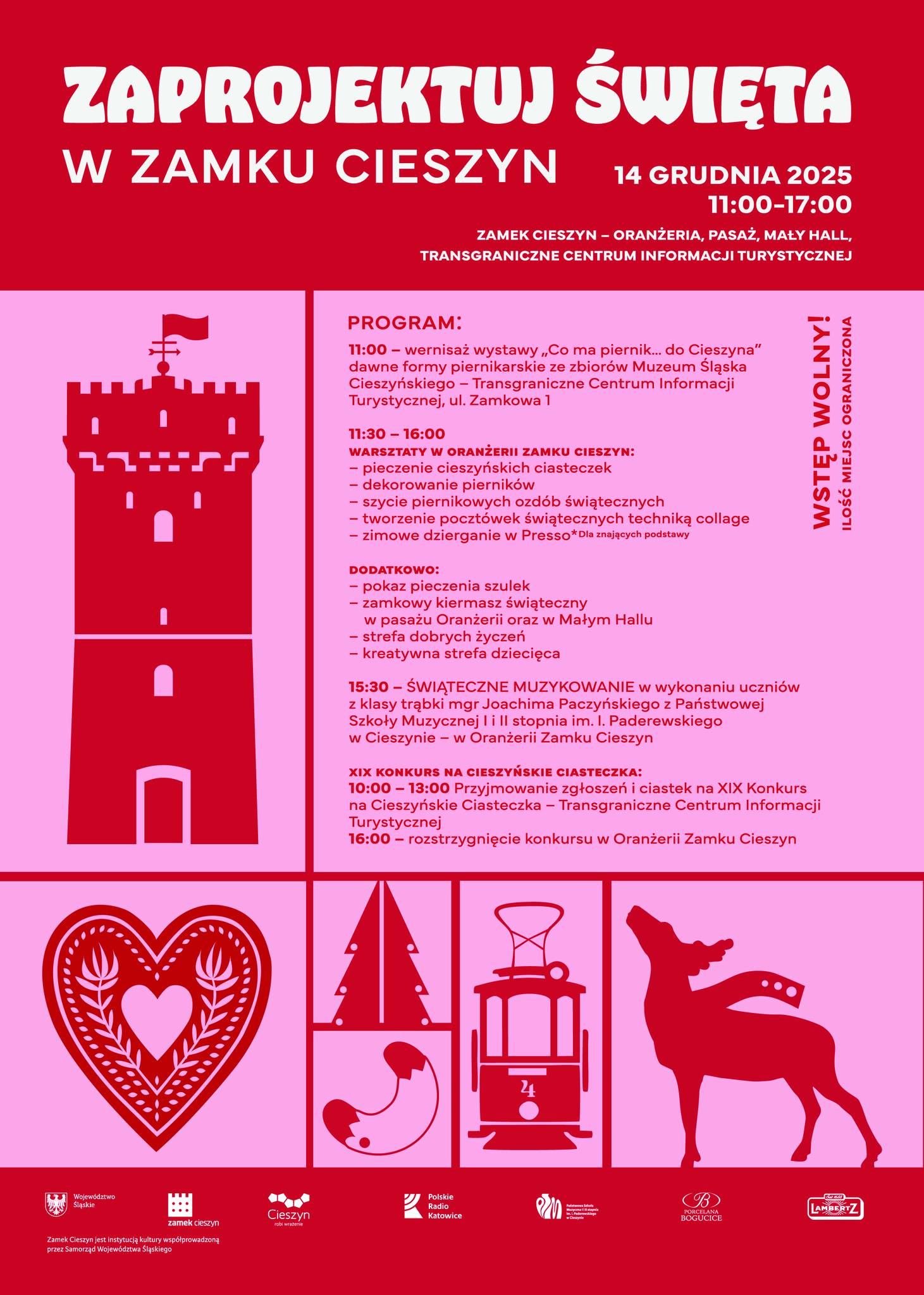 Zaprojektuj Święta w zamku Cieszyn